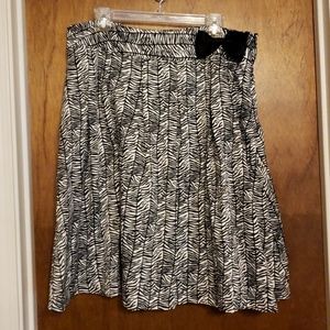 Zebra skirt